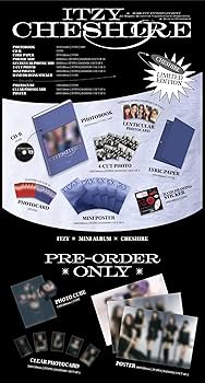 【新品未開封】ITZY アルバム CHESHIRE スペシャル 限定　6枚セット Itzy Album - Cheshire (Special Edition) – Choice Music LA